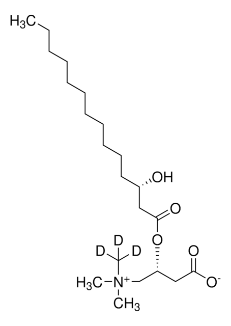 [(3R)-3-Hydroxytetradecanoyl]-L-Carnitin-(N-Methyl-d3) analytical standard