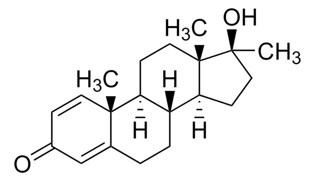 17&#946;-Hydroxy-17-methyl-androsta-1,4-dien-3-on analytical standard