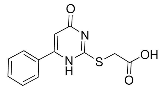 [(4-Oxo-6-phenyl-1,4-dihydro-2-pyrimidinyl)sulfanyl]acetic acid AldrichCPR