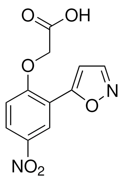 (2-(5-ISOXAZOLYL)-4-NITROPHENOXY)ACETIC ACID AldrichCPR