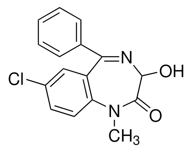 替马西泮标准液 溶液 1.0&#160;mg/mL in methanol, ampule of 1&#160;mL, certified reference material, Cerilliant&#174;