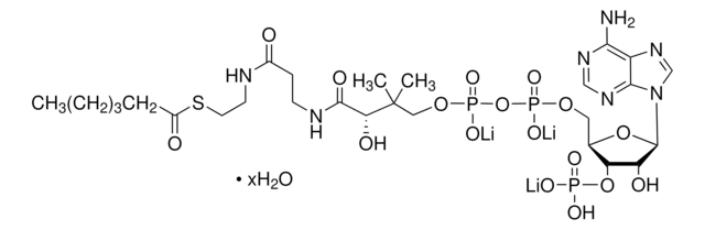 Hexanoyl-Coenzym&#160;A Trilithiumsalz Hydrat &#8805;85%