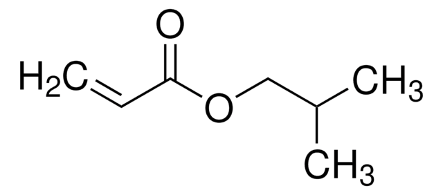 Isobutylacrylat &#8805;99%, contains 10-20&#160;ppm monomethyl ether hydroquinone as inhibitor