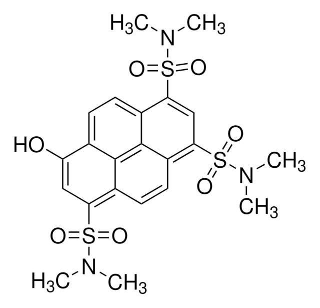 8-Hydroxy-N,N,N&#8242;,N&#8242;,N&#8243;,N&#8243;-hexamethylpyren-1,3,6-trisulfonamid suitable for fluorescence, &#8805;95% (HPCE)