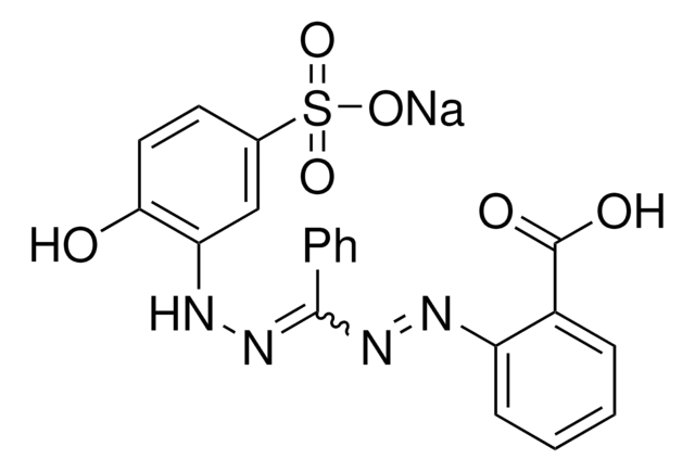 Zincon Mononatriumsalz for spectrophotometric det. of Cu, Zn