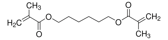 1,6-Hexanediol dimethacrylate contains 75.0-125.0 hydroquinone as inhibitor