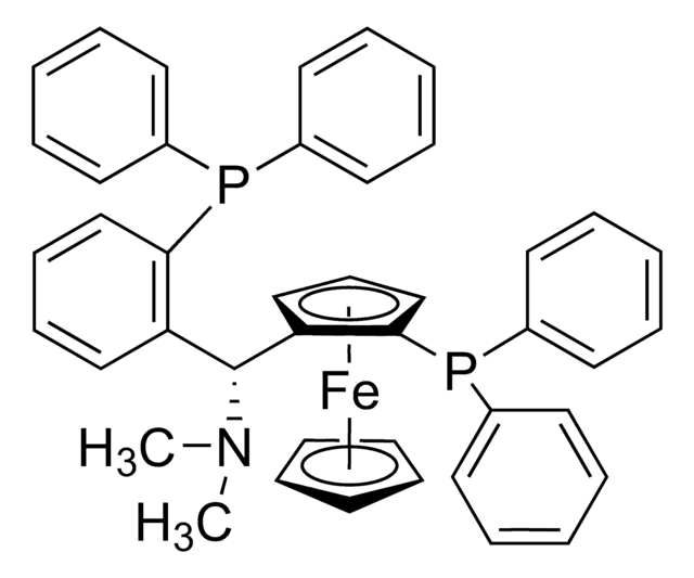 (RP)-1-[(R)-&#945;-(二甲胺基)-2-(二苯基膦)苄基]-2-二苯基膦二茂铁 optical purity ee: &#8805;99%