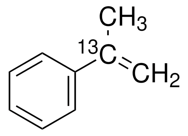 &#945;-甲基苯乙烯-2-13C &#8805;99 atom % 13C, &#8805;98% (CP), contains hydroquinone as stabilizer