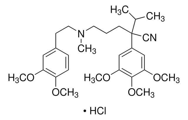 (±)-Methoxyverapamil hydrochloride &#8805;98%