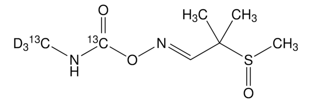 Aldicarb-(N-methyl-13C,d3, carbamoyl-13C) sulfoxide &#8805;98 atom %, &#8805;98% (CP)