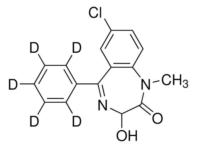 Temazepam-d5 solution 100&#160;&#956;g/mL in methanol, ampule of 1&#160;mL, certified reference material, Cerilliant&#174;