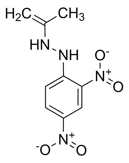 Aceton&nbsp;– 2,4-DNPH -Lösung certified reference material, 1000&#160;&#956;g/mL in acetonitrile, ampule of 1&#160;mL