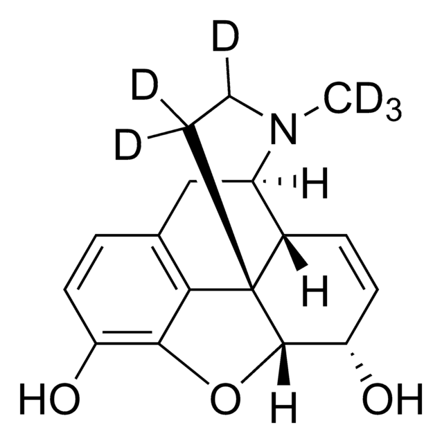 Morphin-D6 -Lösung 100&#160;&#956;g/mL in methanol, ampule of 1&#160;mL, certified reference material, Cerilliant&#174;