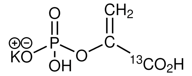 Phospho(enol)pyruvic acid-1-13C potassium salt 99 atom % 13C, 99% (CP)