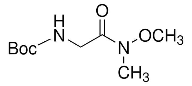 N-(tert-Butoxycarbonyl)glycine N&#8242;-methoxy-N&#8242;-methylamide 98%