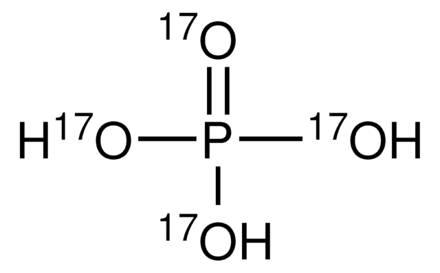 Phosphor-17O4-säure -Lösung ~80&#160;wt. % in H217O, 20 atom % 17O