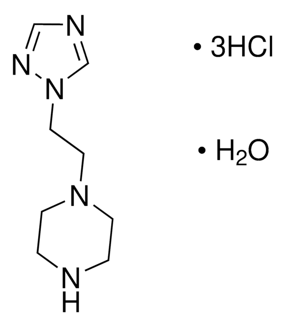 1-[2-(1H-1,2,4-Triazol-1-yl)ethyl]piperazine trihydrochloride hydrate AldrichCPR