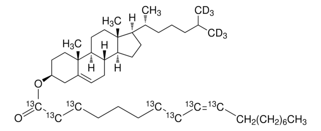 胆固醇-26,26,26,27,27,27-d6 油酸酯-1,2,3,7,8,9,10-13C7 98 atom % D, 99 atom % 13C, 97% (CP)