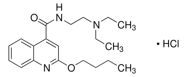 ジブカイン 塩酸塩 analytical standard, &#8805;99%