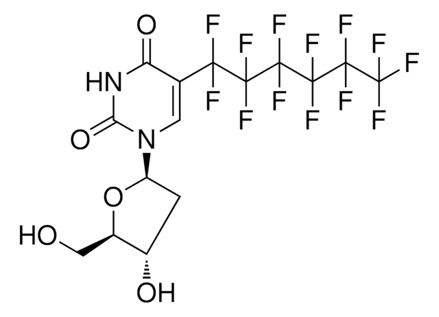 1-((2R,4S,5R)-4-HYDROXY-5-(HYDROXYMETHYL)TETRAHYDROFURAN-2-YL)-5-(PERFLUOROHEXYL)PYRIMIDINE-2,4(1H,3H)-DIONE AldrichCPR