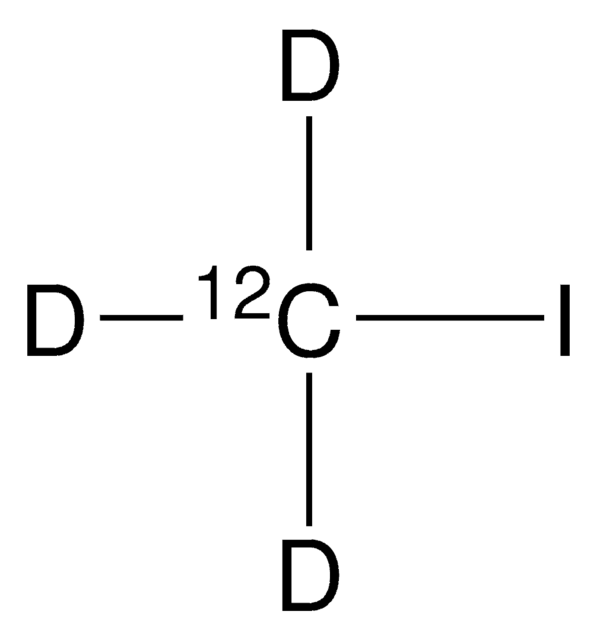 Iodmethan-12C,d3 99.9 atom % 12C, 98 atom % D, 99% (CP), contains copper as stabilizer