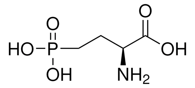 L-(+)-2-Amino-4-phosphonobutyric acid optical purity optical purity: &#8805;95% (HPLC, Marfey&#8242;s reagent)