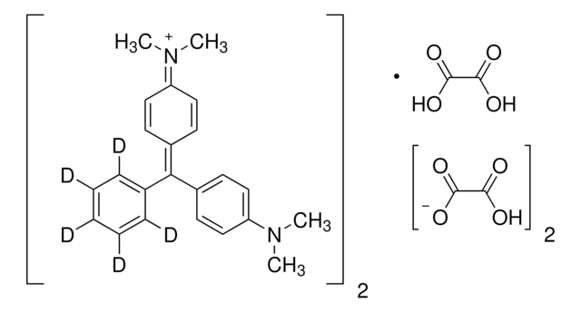 Malachite Green-phenyl-d5 草酸盐 97 atom % D, 97% (CP)