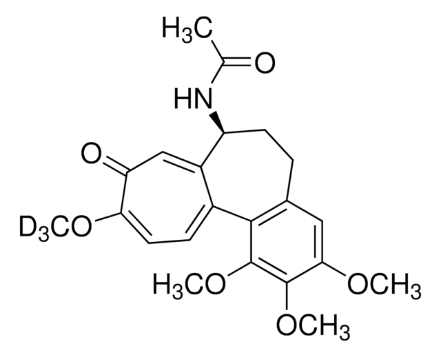 Colchicine-D3 solution 100&#160;&#956;g/mL in acetonitrile, certified reference material, ampule of 1&#160;mL, Cerilliant&#174;