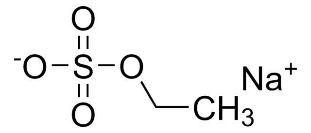 硫酸エチル ナトリウム塩 1.0&#160;mg/mL in methanol (as ethyl sulfate), ampule of 1&#160;mL, certified reference material, Cerilliant&#174;