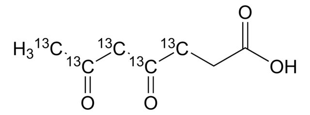 4,6-Dioxoheptanoic acid-3,4,5,6,7-13C5 99 atom % 13C, 97% (CP)