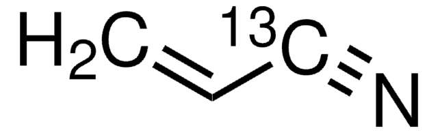 Acrylonitril-1-13C &#8805;99 atom % 13C, &#8805;99% (CP), contains hydroquinone as stabilizer