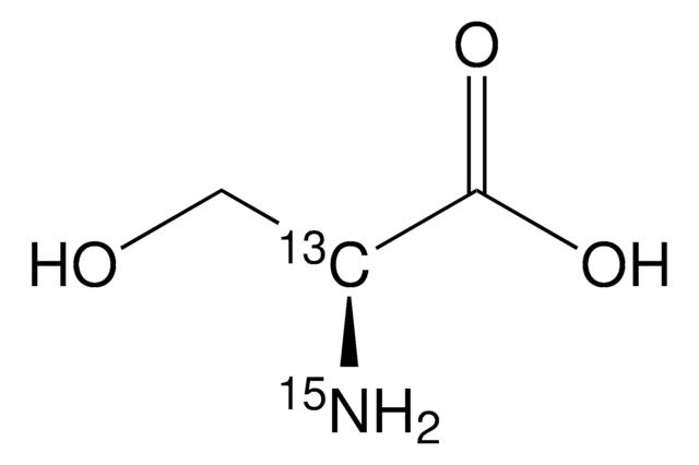 L-Serin-2-13C,15N 99 atom % 13C, 98 atom % 15N