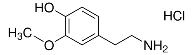 3-メトキシチラミン 塩酸塩 1.0&#160;mg/mL in methanol (as free base), certified reference material, Cerilliant&#174;