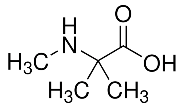 &#945;-(Methylamino)-isobuttersäure &#8805;97% (titration)