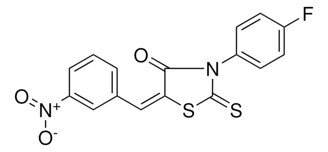 3-(4-FLUOROPHENYL)-5-(3-NITROBENZYLIDENE)-2-THIOXO-1,3-THIAZOLIDIN-4-ONE AldrichCPR