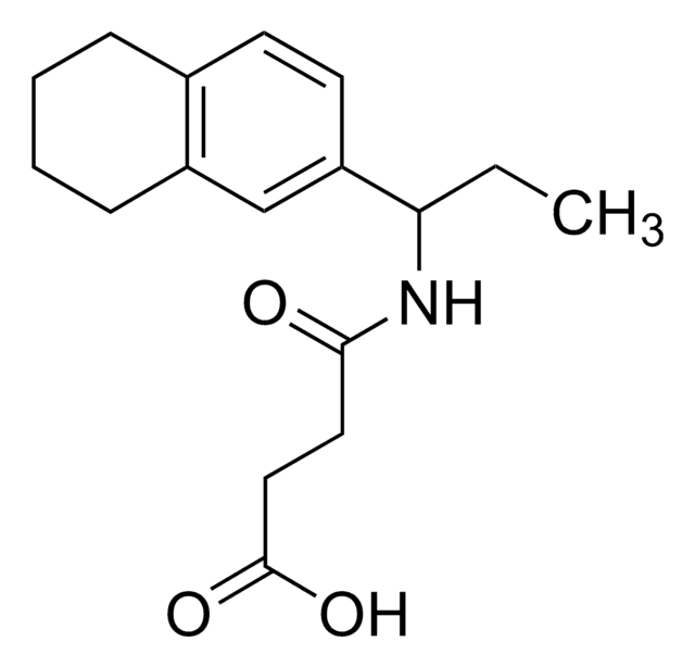 4-Oxo-4-{[1-(5,6,7,8-tetrahydro-2-naphthalenyl)propyl]amino}butanoic acid AldrichCPR