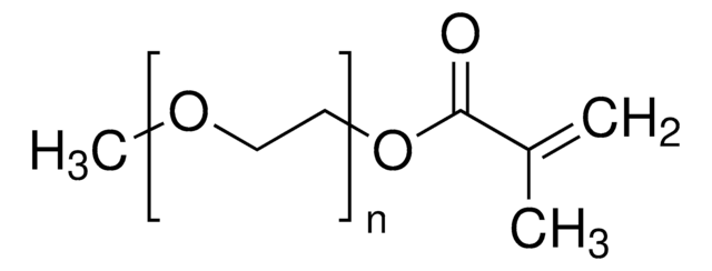 Poly(ethylene glycol) methyl ether methacrylate average Mn 4,000, contains &#8804;300&#160;ppm monomethyl ether hydroquinone as inhibitor