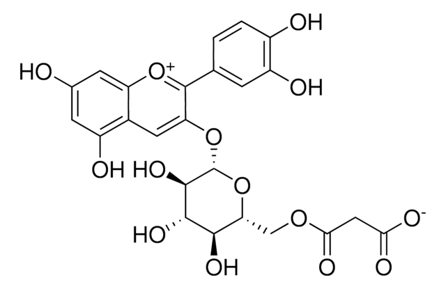 矢车菊素3-（6&#8242;&#8242;-丙二酰葡萄糖苷） phyproof&#174; Reference Substance