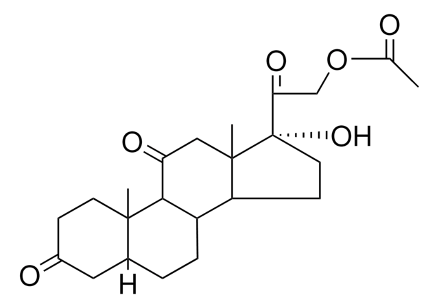 5-BETA-PREGNANE-17-ALPHA,21-DIOL-3,11,20-TRIONE 21-ACETATE AldrichCPR