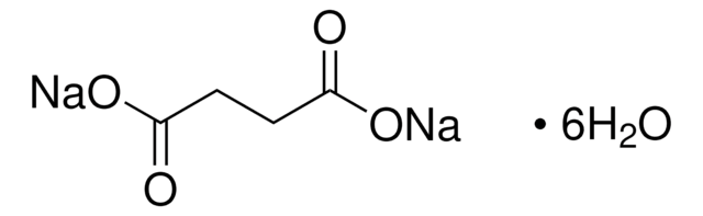 Natriumsuccinat dibasisch Hexahydrat BioReagent, suitable for cell culture, suitable for insect cell culture