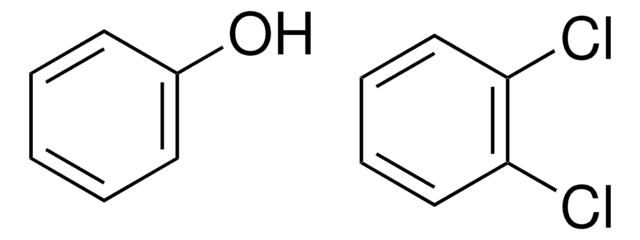 苯酚 - 1,2-二氯苯混合物 1:1, 49.5-50.5% phenol basis (GC), 49.5-50.5% 1,2-dichlorbenzene basis (GC)