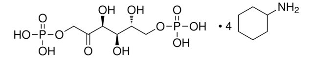 D-フルクトース 1,6-ビスリン酸 テトラ(シクロヘキシルアンモニウム)塩 &#8805;95% anhydrous basis (enzymatic)