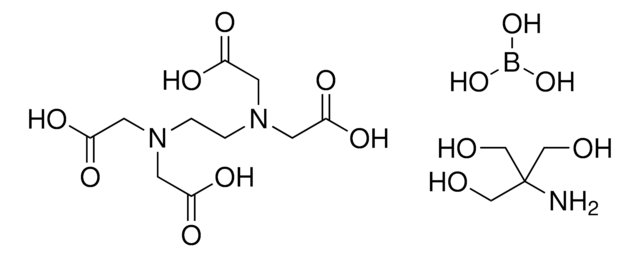 Tampon Tris-borate-EDTA BioReagent, suitable for electrophoresis, 10× concentrate