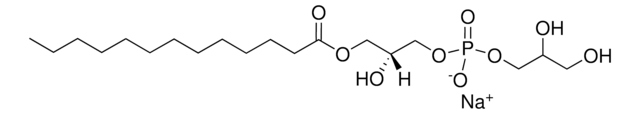 13:0 Lyso PG 1-tridecanoyl-sn-glycero-3-phospho-(1&#8242;-rac-glycerol) (sodium salt), chloroform