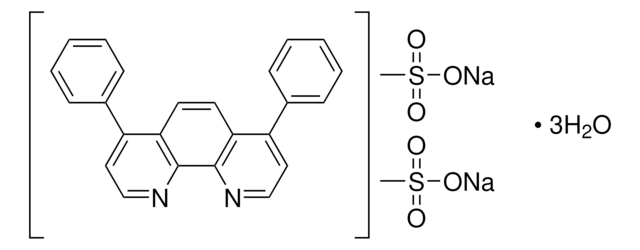 バトフェナントロリンジスルホン酸 二ナトリウム塩 三水和物 for the spectrophotometric det. of Fe, &#8805;98.0% (HPLC)