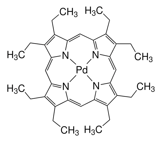 2,3,7,8,12,13,17,18-オクタエチル-21H,23H-ポルフィリンパラジウム(II) Dye content 85&#160;%