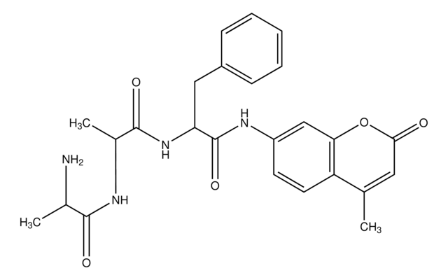 Ala-Ala-Phe-7-amido-4-methylcoumarin protease substrate