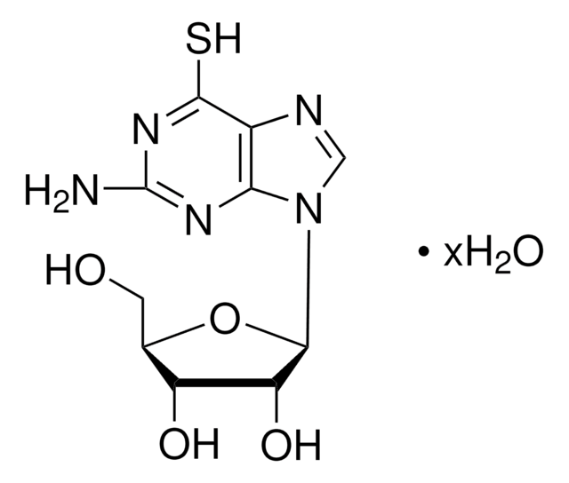 (&#8722;)-2-Amino-6-Mercaptopurinribosid Hydrat 98%