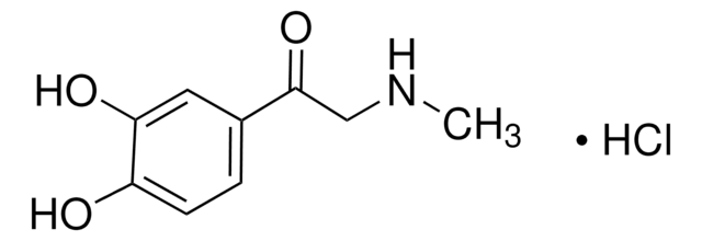 3&#8242;,4&#8242;-Dihydroxy-2-(methylamino)acetophenon -hydrochlorid Pharmaceutical Secondary Standard; Certified Reference Material