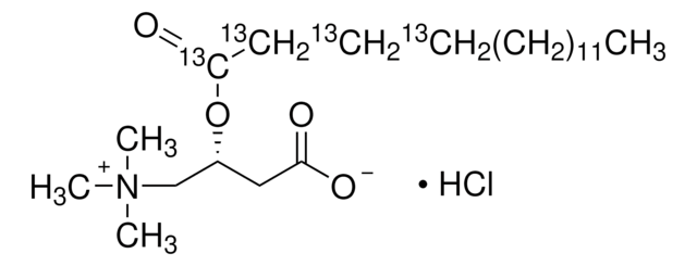 Palmitoyl-1,2,3,4-13C4-L-carnitin -hydrochlorid 99 atom % 13C